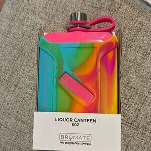 Brand new pink with rainbow brumate canteen!